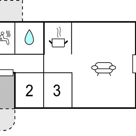 Hébergement de vacances With Sauna 294 *